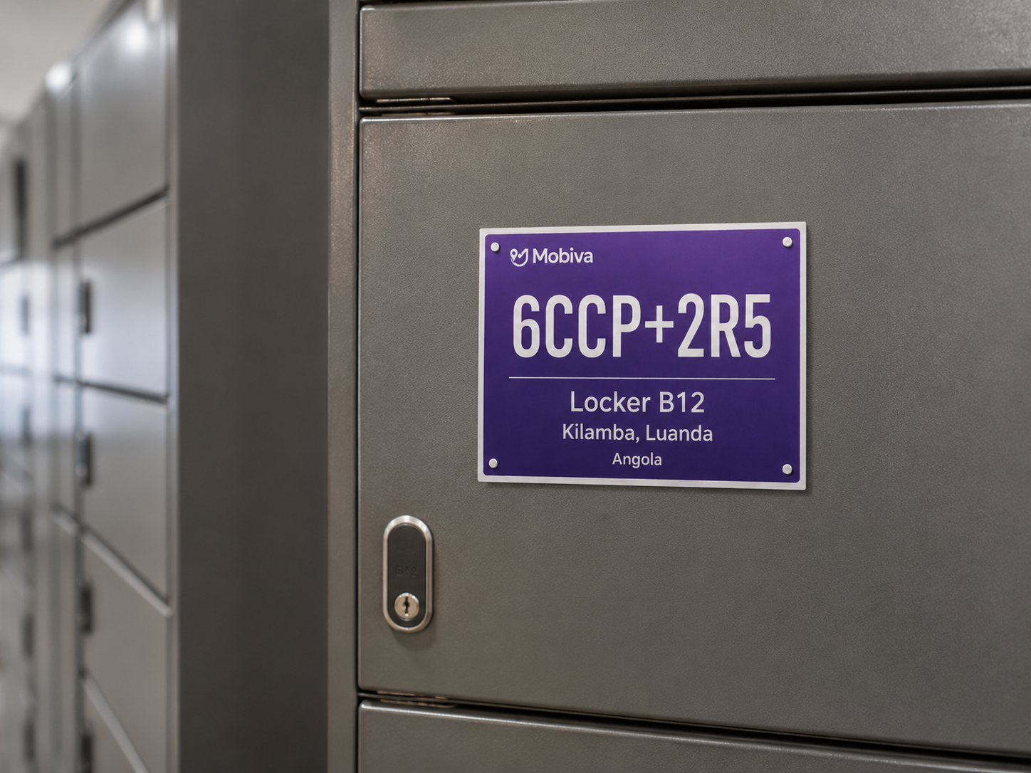 Placard MoBiva num locker